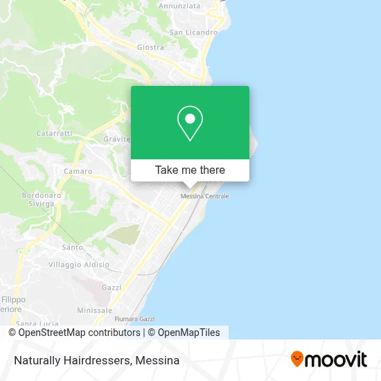 Naturally Hairdressers map