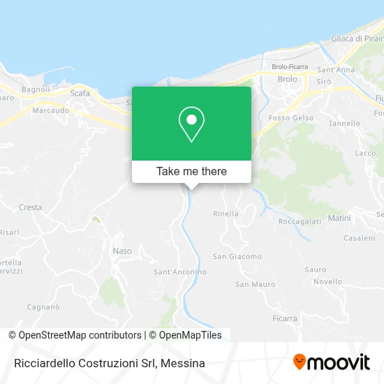Ricciardello Costruzioni Srl map