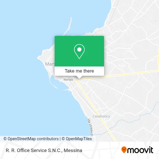 R. R. Office Service S.N.C. map