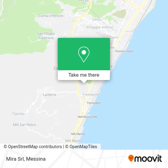 Mira Srl map