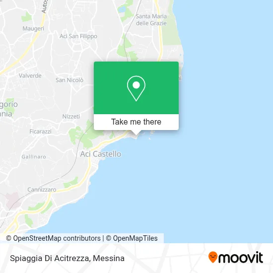Spiaggia Di Acitrezza map