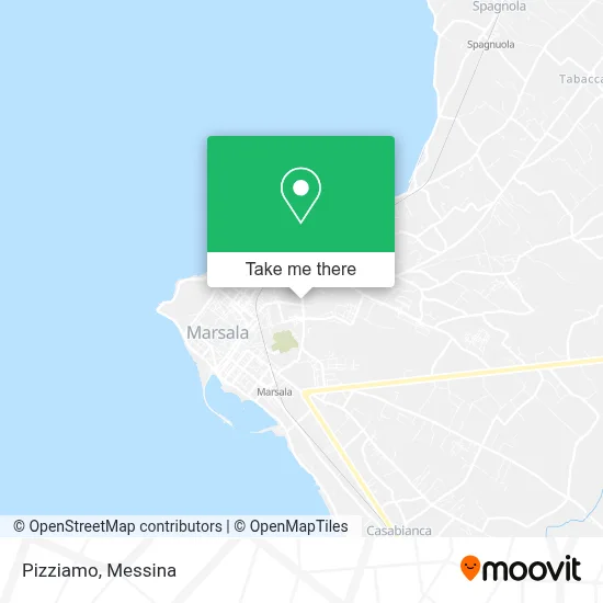 Pizziamo map