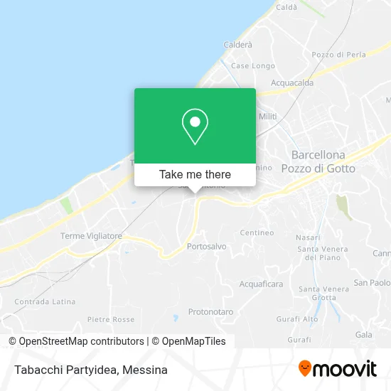 Tabacchi Partyidea map