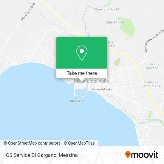 GS Service Di Gargano map