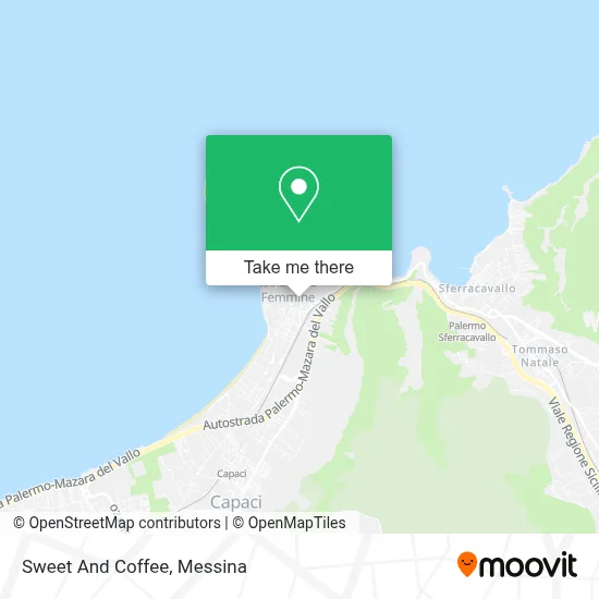 Sweet And Coffee map