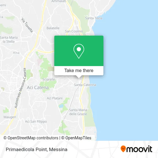 Primaedicola Point map