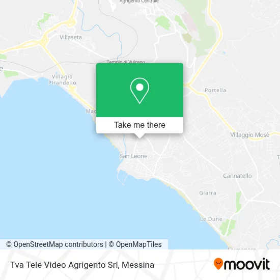 Tva Tele Video Agrigento Srl map