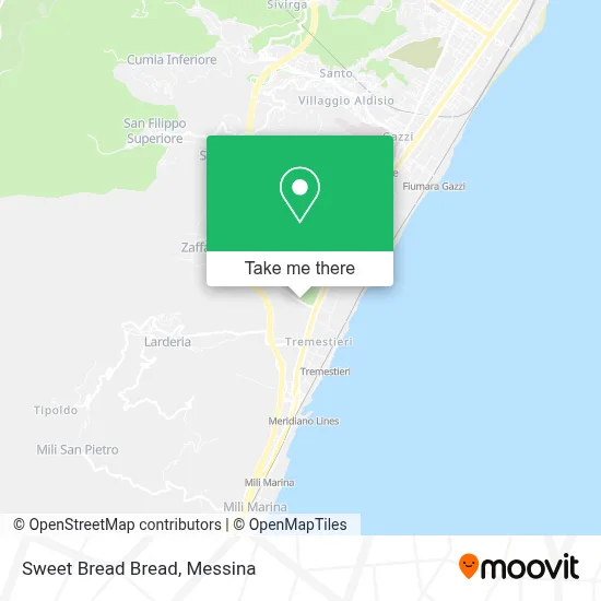 Sweet Bread Bread map