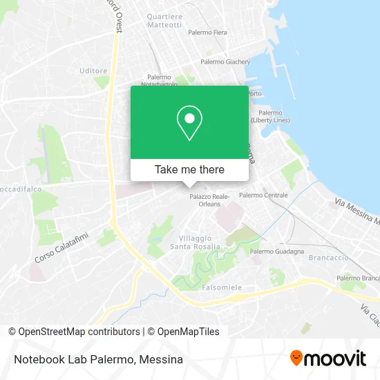 Notebook Lab Palermo map