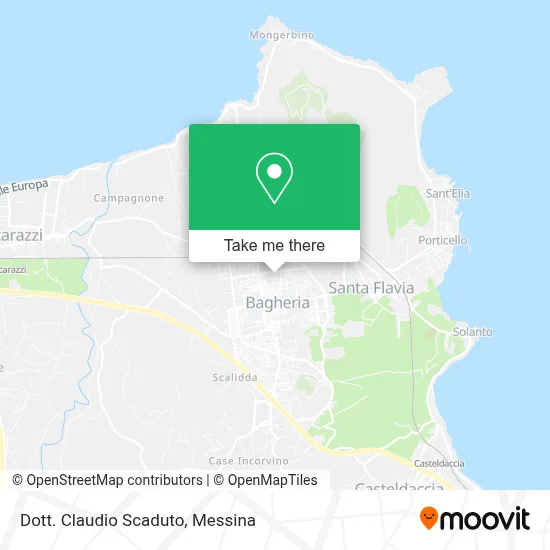 Dott. Claudio Scaduto map