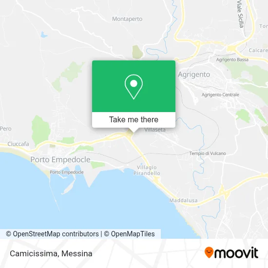Camicissima map