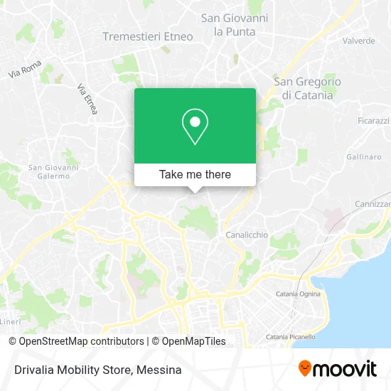 Drivalia Mobility Store map