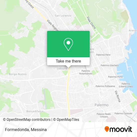 Formedonda map