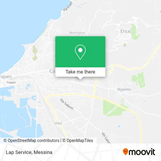 Lap Service map