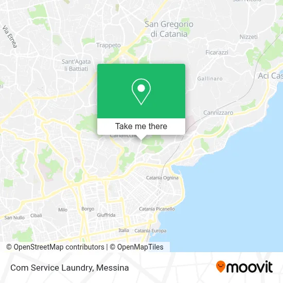 Com Service Laundry map