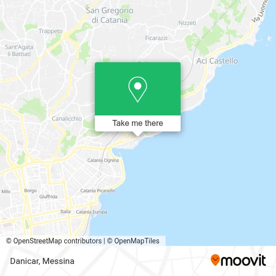 Danicar map