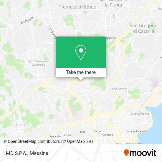 MD S.P.A. map