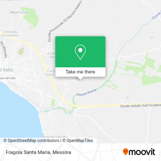 Fragola Santa Maria map