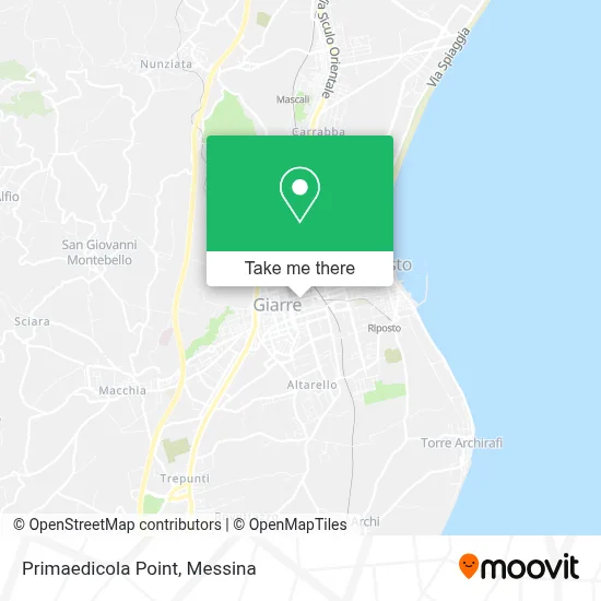 Primaedicola Point map