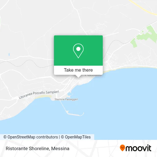 Ristorante Shoreline map