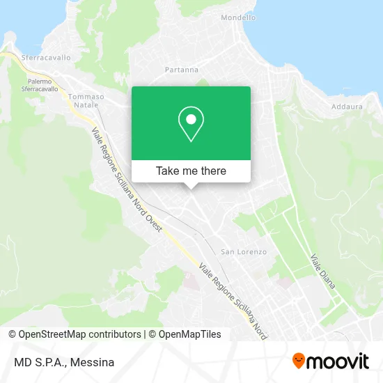 MD S.P.A. map