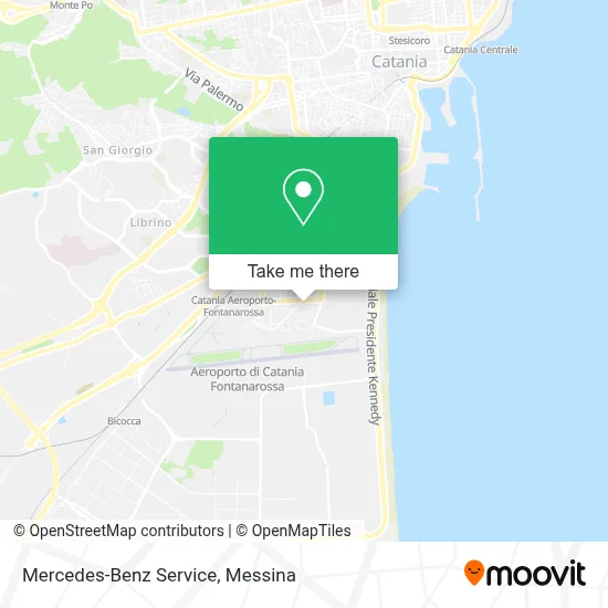 Mercedes-Benz Service map