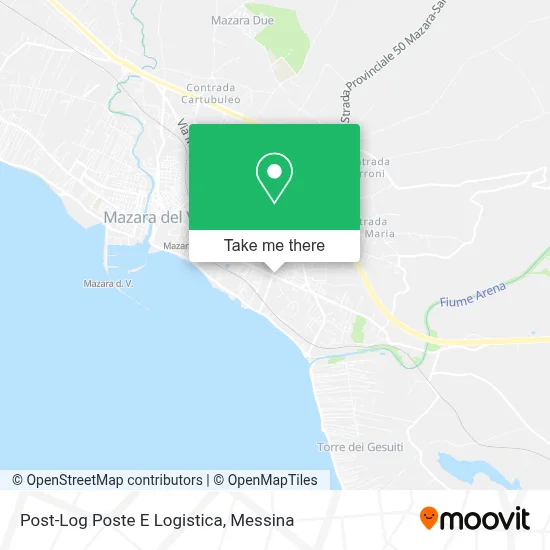 Post-Log Poste E Logistica map