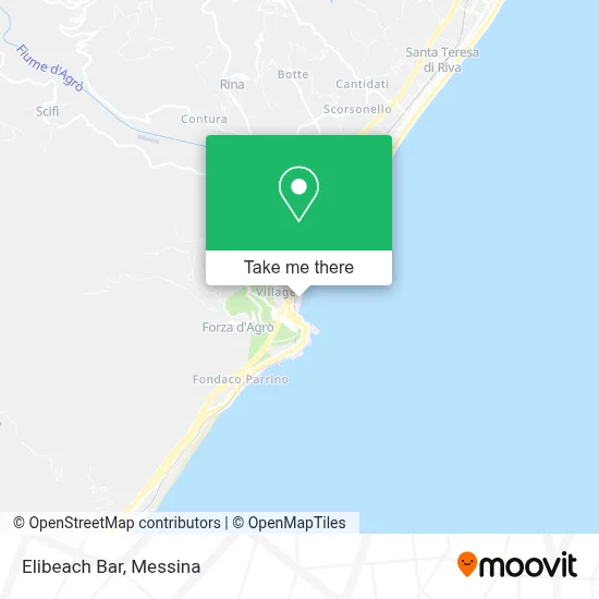 Elibeach Bar map