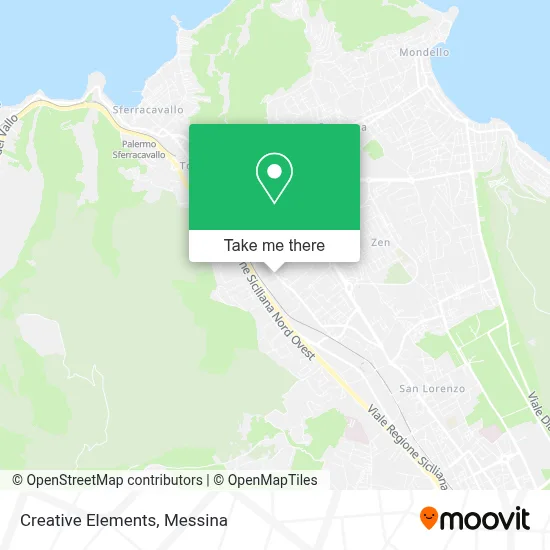 Creative Elements map