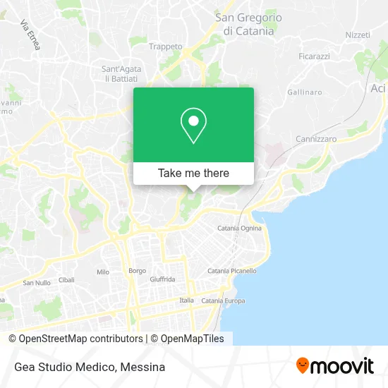 Gea Studio Medico map