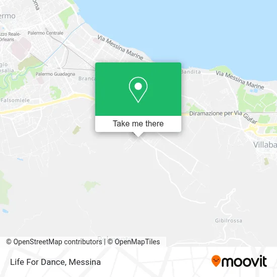 Life For Dance map