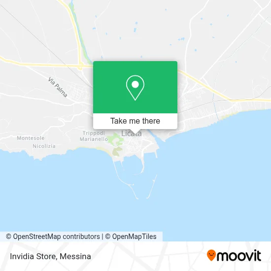 Invidia Store map