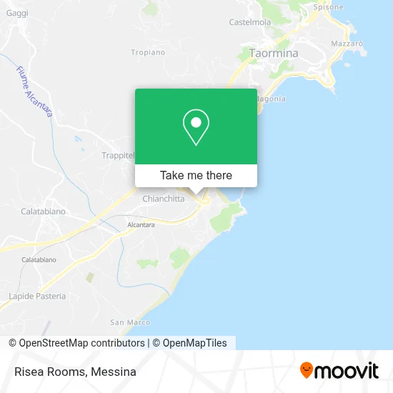 Risea Rooms map