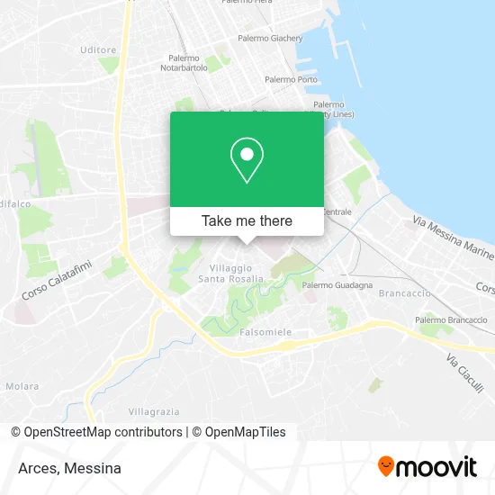 Arces map