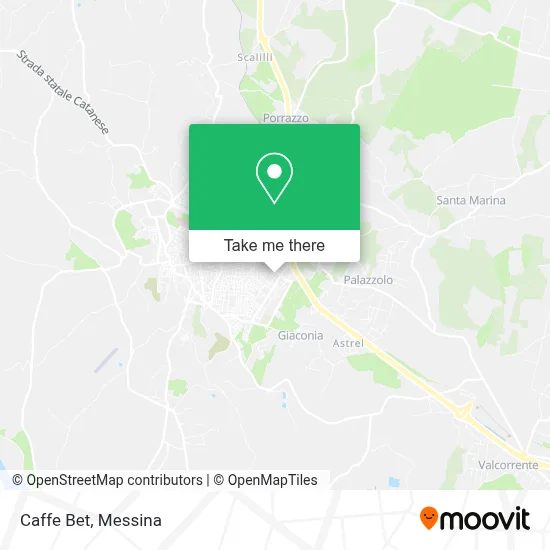 Caffe Bet map