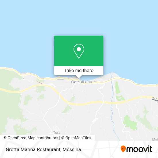 Grotta Marina Restaurant map