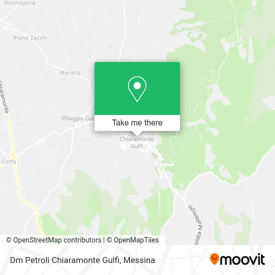 Dm Petroli Chiaramonte Gulfi map