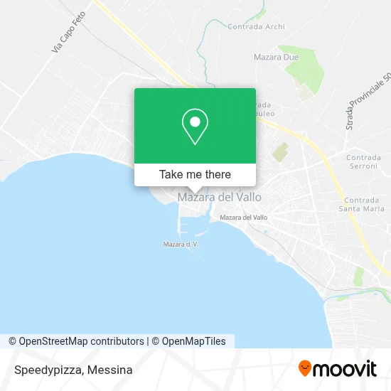 Speedypizza map