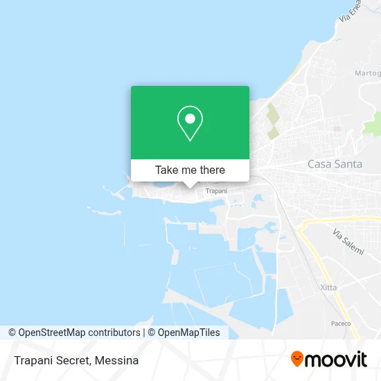 Trapani Secret map