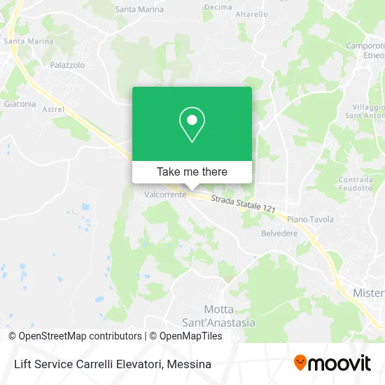 Lift Service Carrelli Elevatori map
