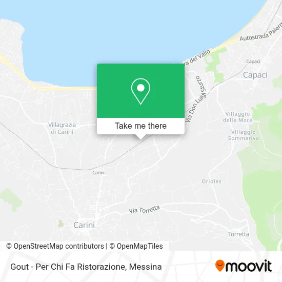 Gout - Per Chi Fa Ristorazione map