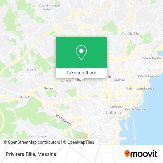Privitera Bike map