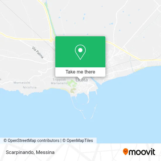 Scarpinando map