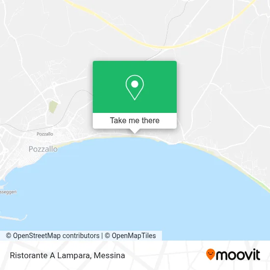 Ristorante A Lampara map
