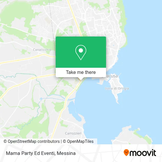 Mama Party Ed Eventi map