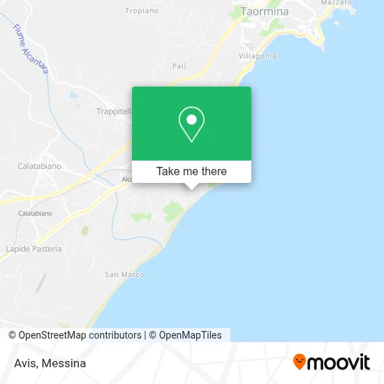 Avis map