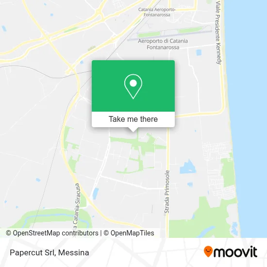 Papercut Srl map