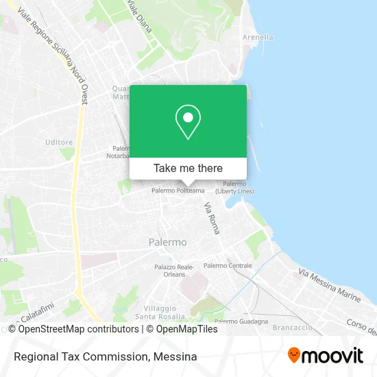 Regional Tax Commission map