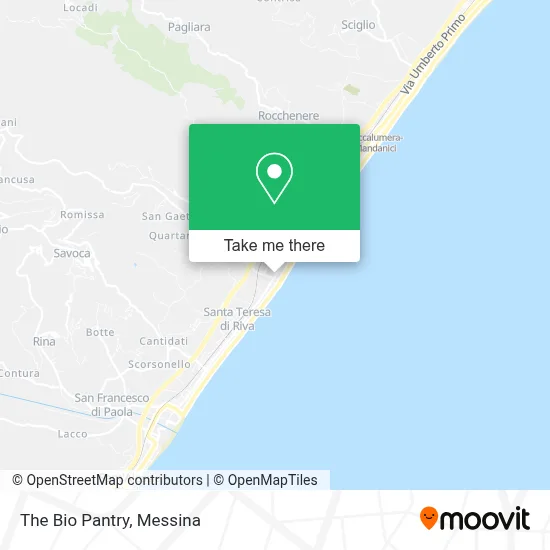 The Bio Pantry map