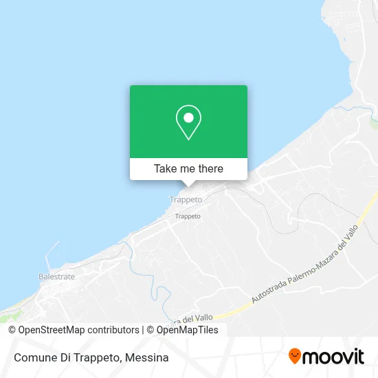 Comune Di Trappeto map